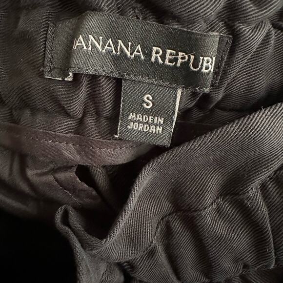 Banana Republic Tencel Paper Bag Jogger High Rise Pants Small Lyocell Loungewear - Picture 2 of 7